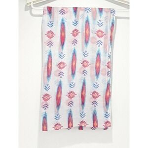 Infinity Scarf Unica Pink Turquoise Orange